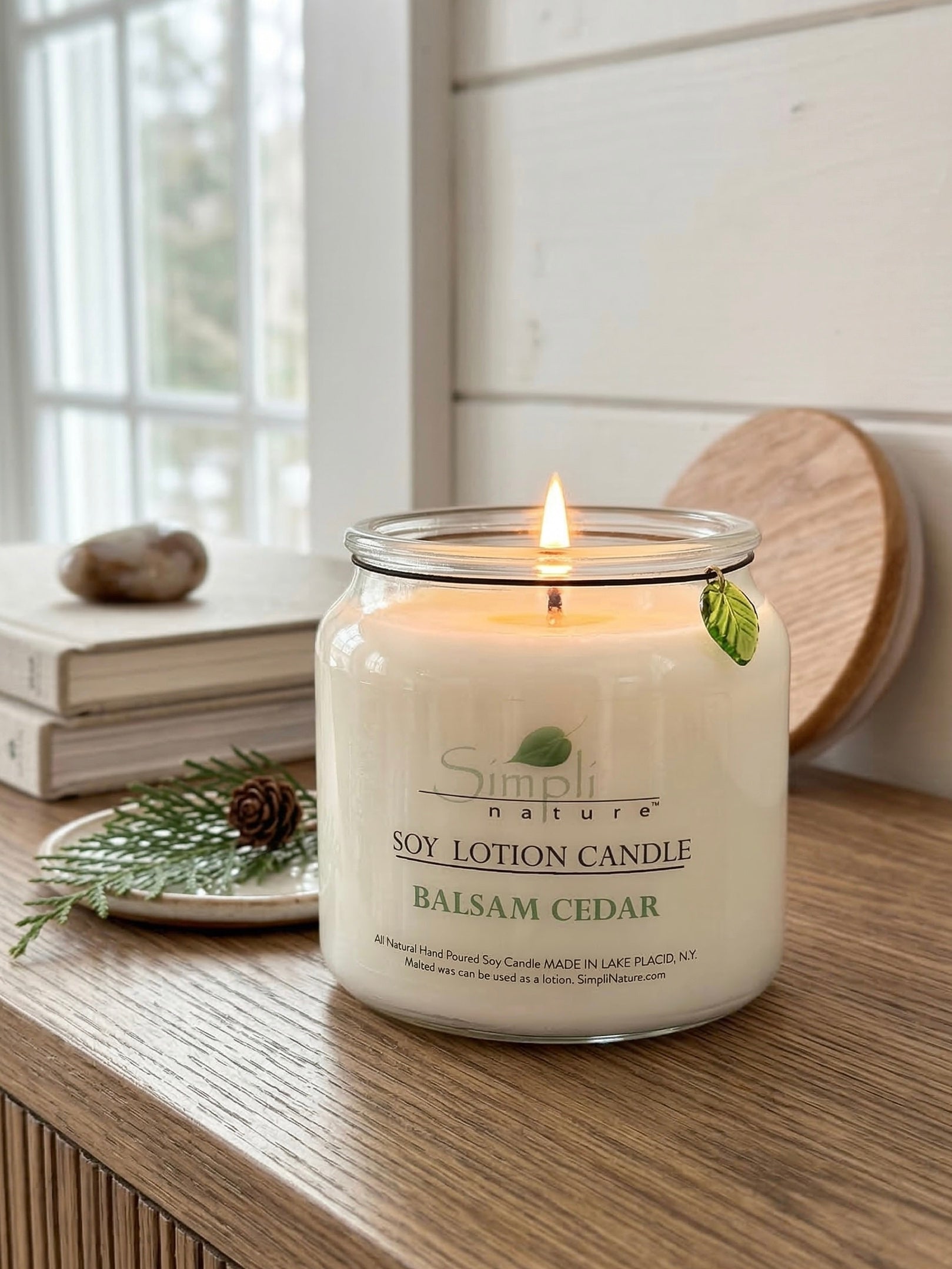 Balsam Cedar Soy Lotion Candle