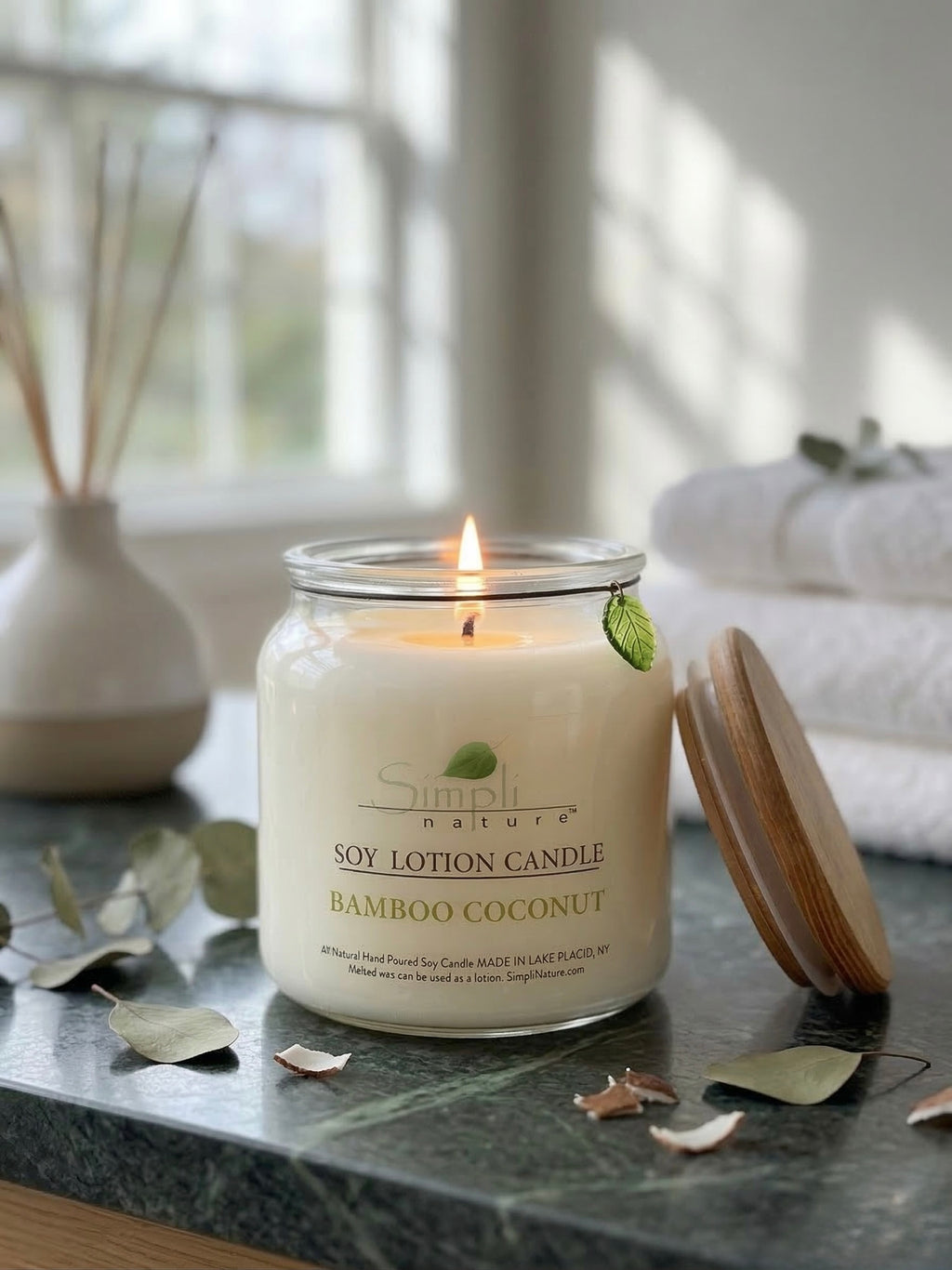 Bamboo Coconut Soy Lotion Candle