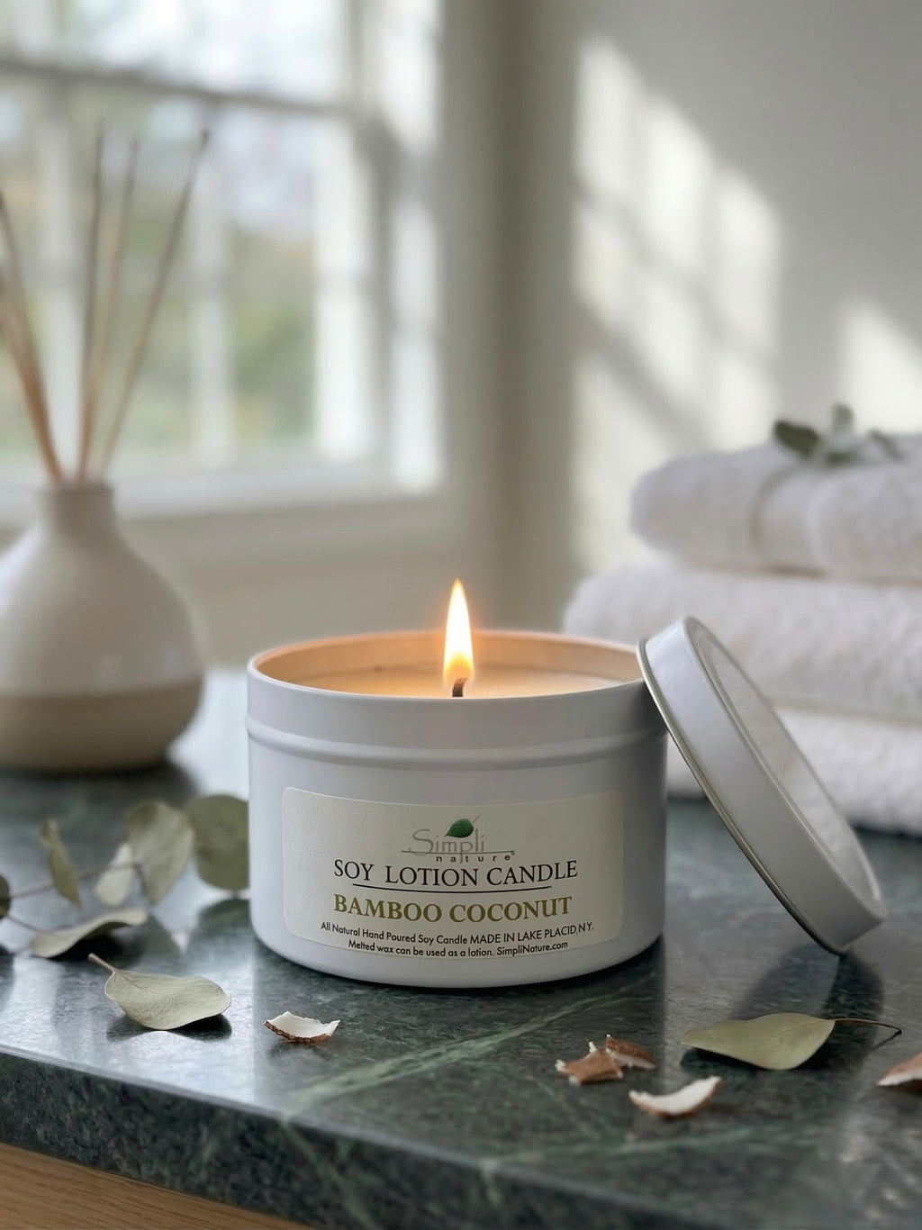 Bamboo Coconut Soy Lotion Candle