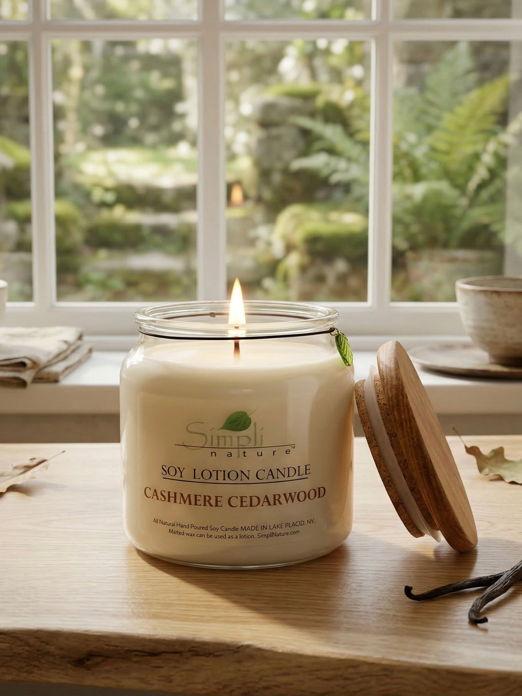 Cashmere Cedarwood Soy Lotion Candle