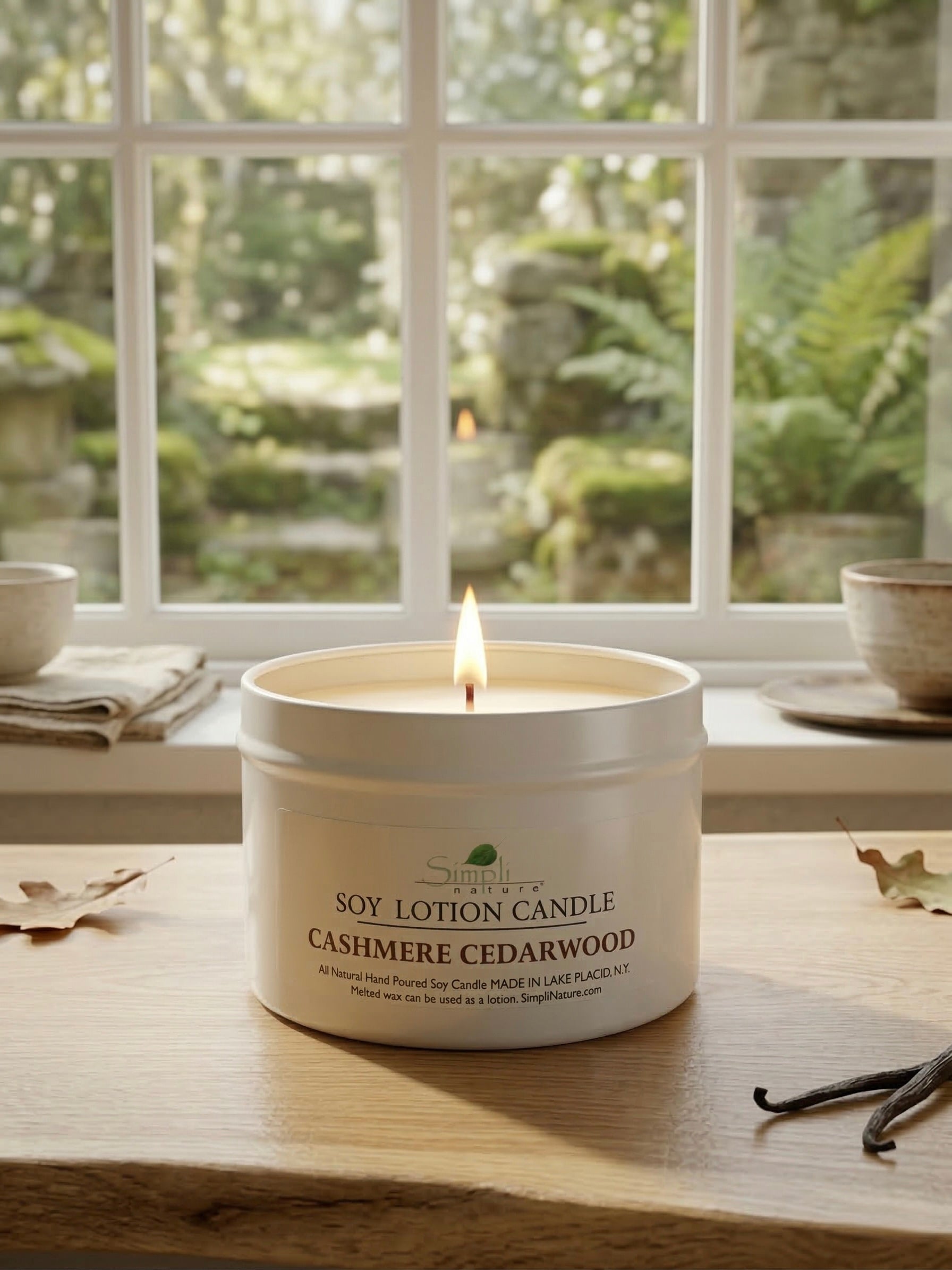 Cashmere Cedarwood Soy Lotion Candle