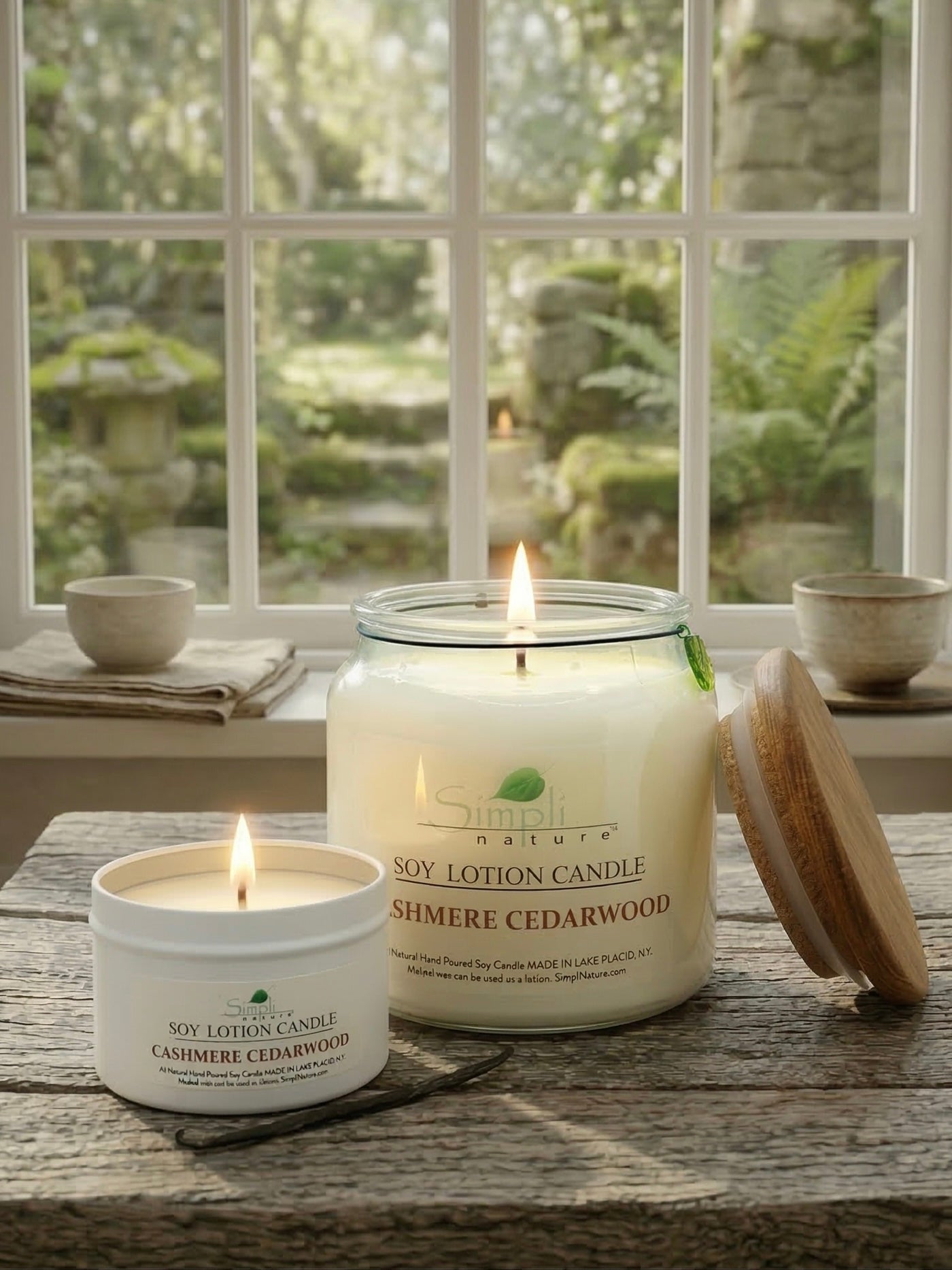 Cashmere Cedarwood Soy Lotion Candle