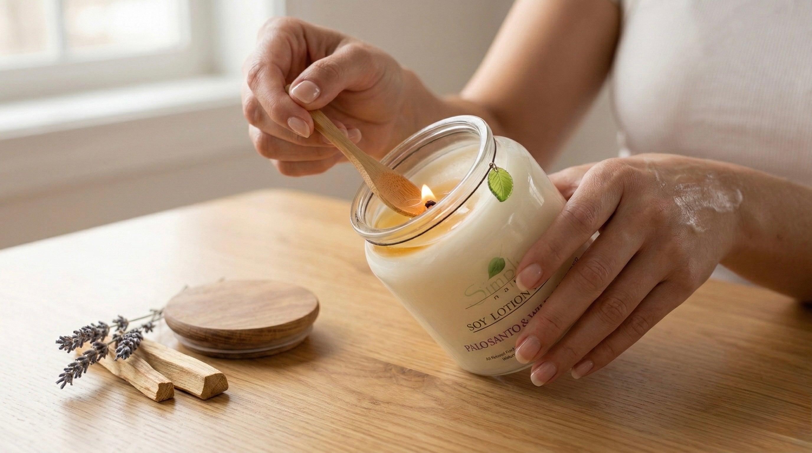 Natural Soy LotionCandles Hand-Poured Scented Candles | SimpliNature