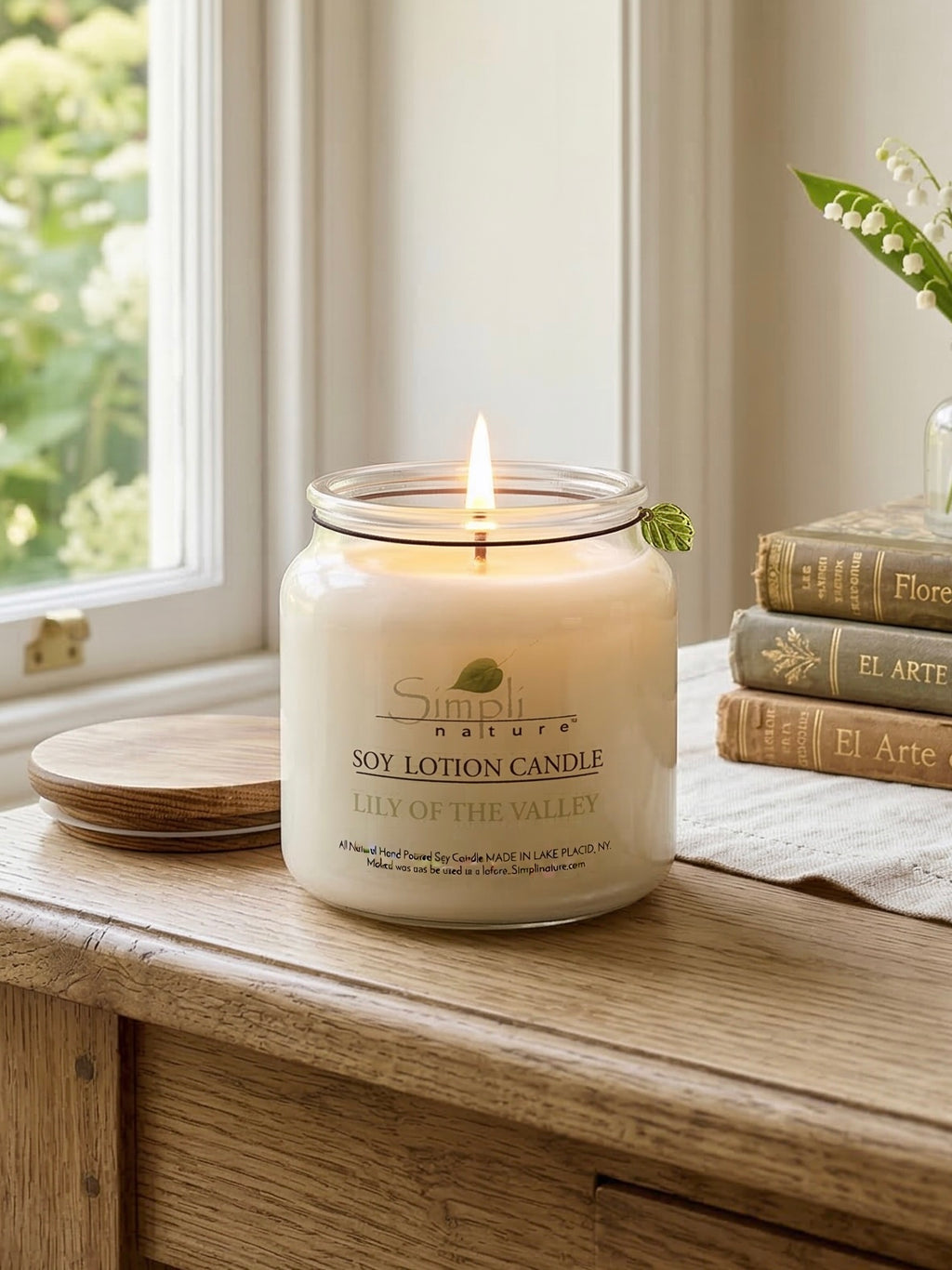 Lily of Valley Soy Lotion Candle