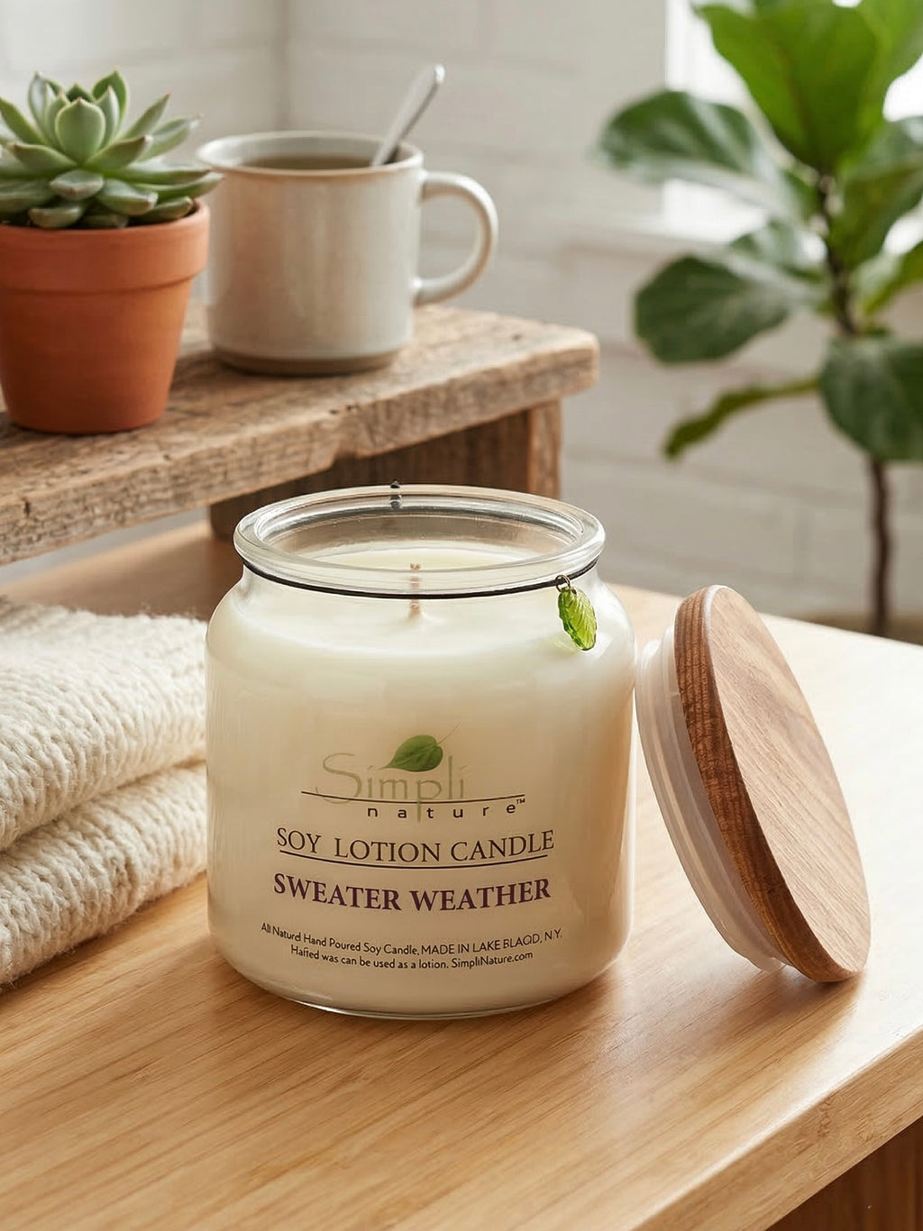 Sweater Weather Soy Lotion Candle