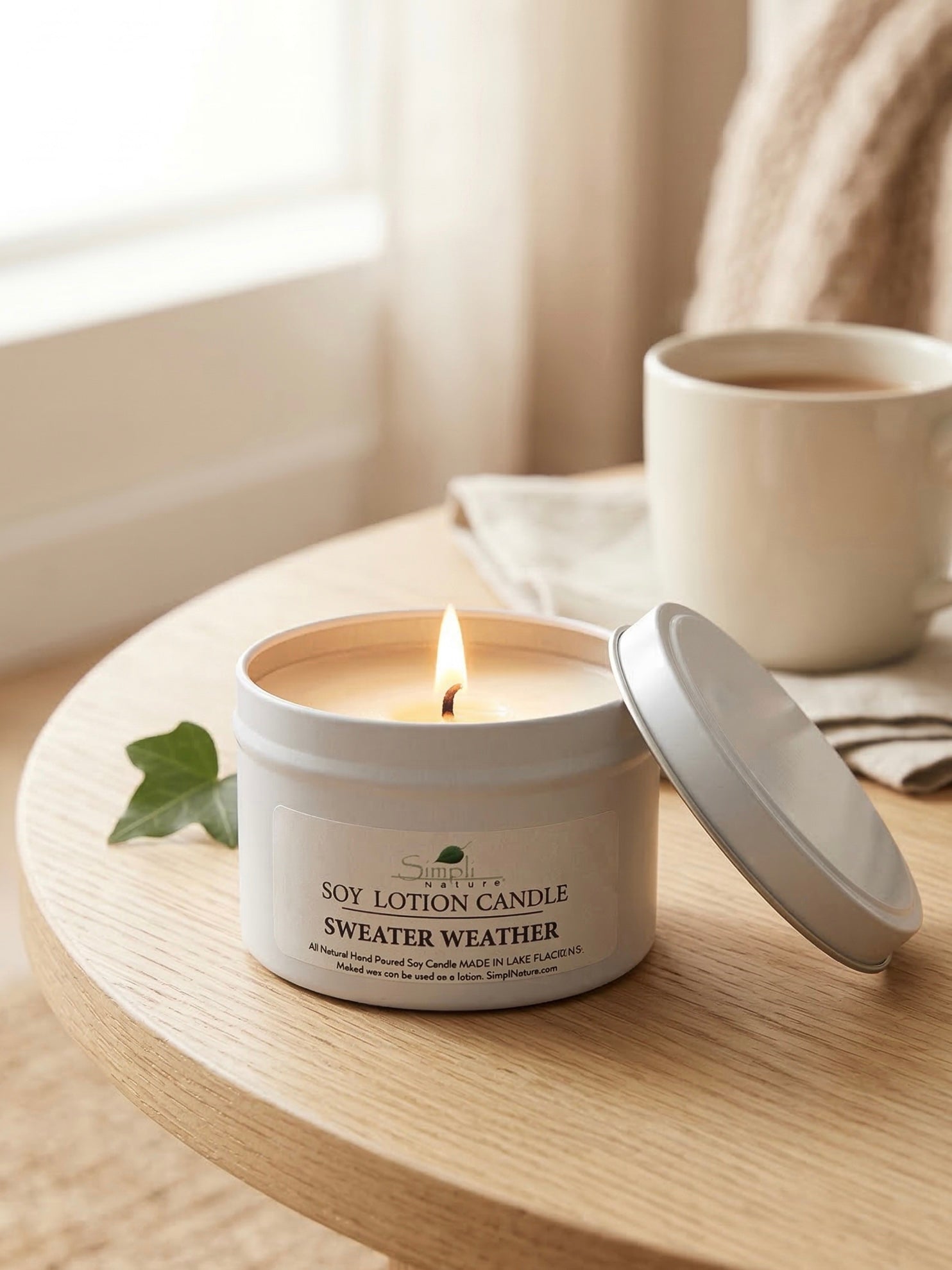 Sweater Weather Soy Lotion Candle