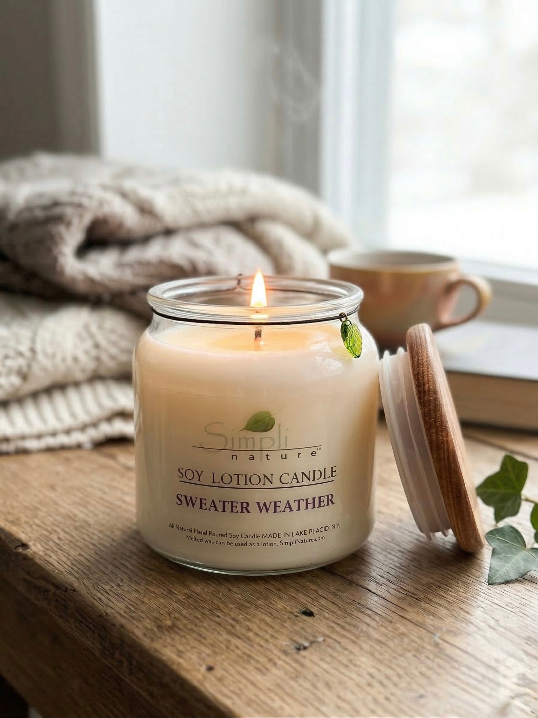 Sweater Weather Soy Lotion Candle