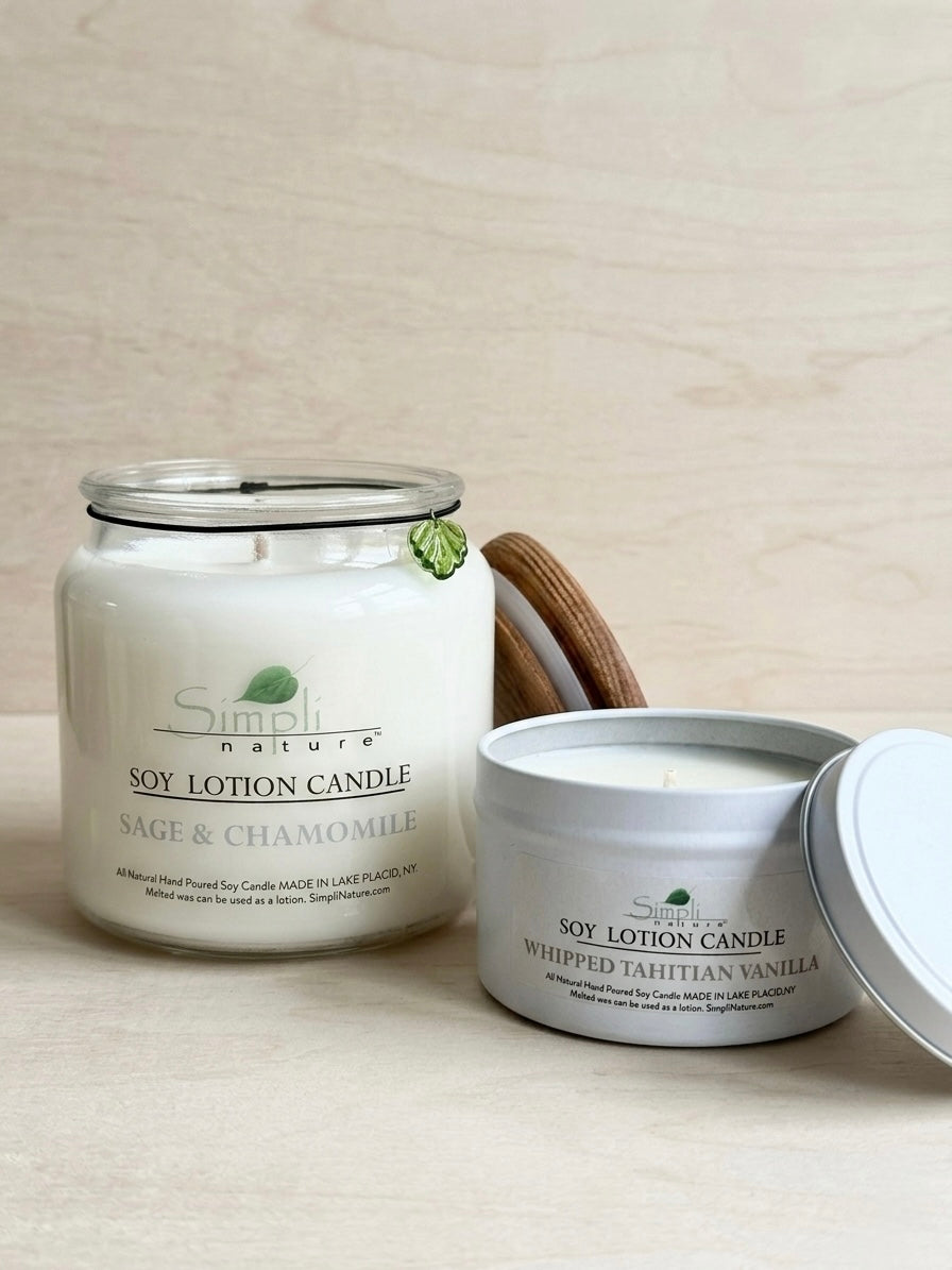 Whipped Tahitian Vanilla Soy Lotion Candle